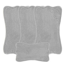 LARGE ROMANY GYPSY CARAVAN MICROFIBER WASHABLE RUGS 4pcs SET, SOFTNESS, Lena