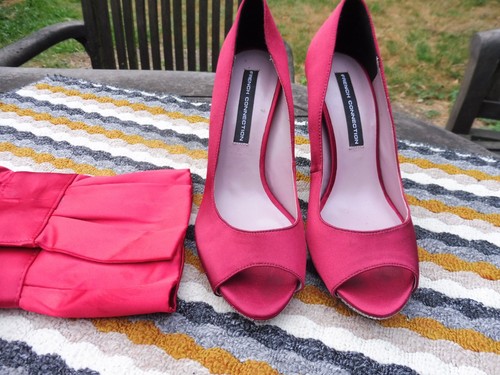 French connection red - , satin
