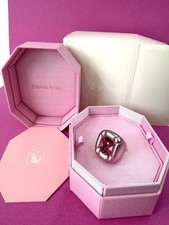 Swarovski Ring Size 55 N Dulcis Pink cocktail Cushion cut New In Box