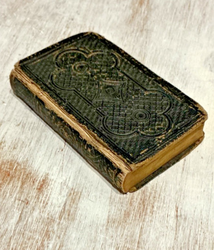 1855 french miniature bible - miniature,