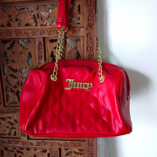 Juicy couture red bag - couture, w/