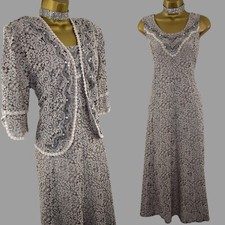 ANN BALON TUSCANY Size 16 Lace Dress & Jacket Wedding Cruise Outfit Occasion