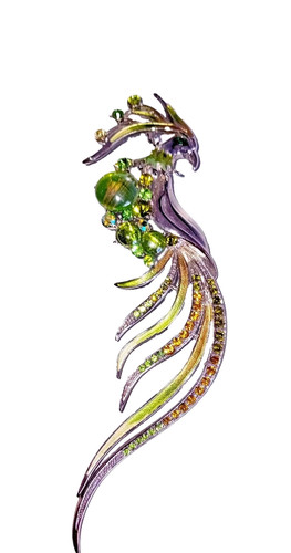 Large statement bird paradise - statement,