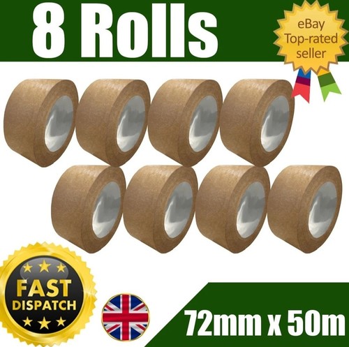 Brown kraft paper packing - kraft, tape