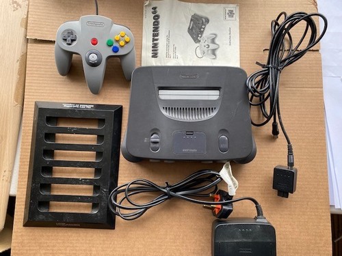 N64 console complete set - console,