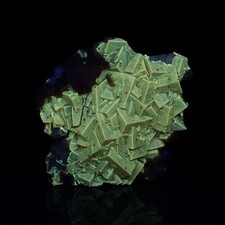 Fluorite (fluorescent) with