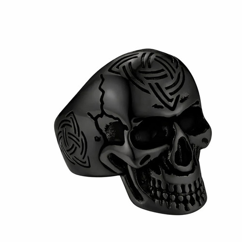 Men skull ring - men's,