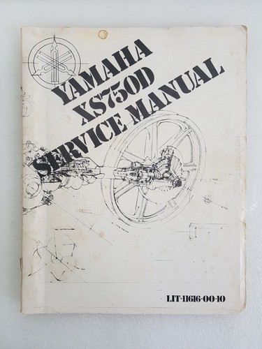 1976 yamaha xs750d - 1976-yamaha, service