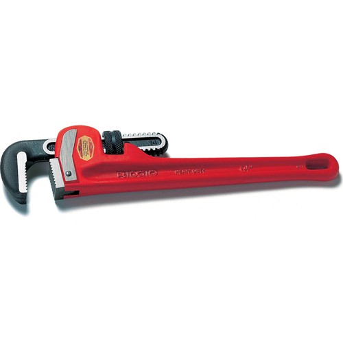 Ridgid straight pipe - straight, wrench
