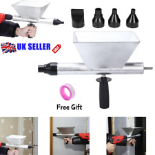Mortar Gun for Brick Pointing Grouting Cement Lime Applicator Tool + 4 Nozzles