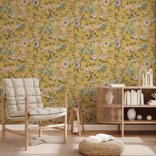 Eleanor floral wallpaper - floral,