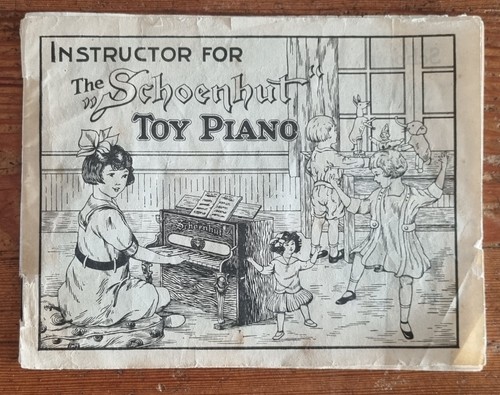 Schoenhut toy piano instructor - toy,