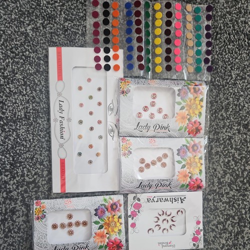Bindi forehead tikka stickers - bindi,