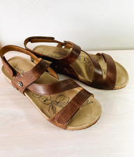 Josef Seibel Tonga cork sole sandals adjustable straps * unworn * EU40