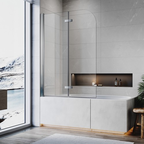 Bath shower screen folding - bath,