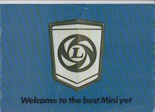 MINI Brochure / Brochure 9/1977 (850/1000/Clubman/Estate/1275GT) UK / GB English