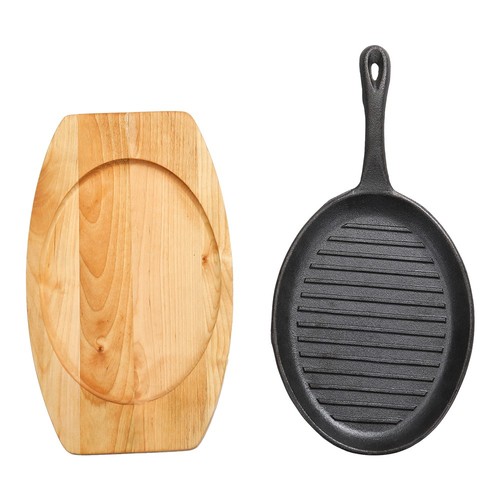 Cast iron sizzler steak - cast,