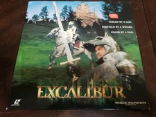 Excalibur 1981 Laserdisc 16102 AC-3 Remastered Widescreen Movie Camelot W24