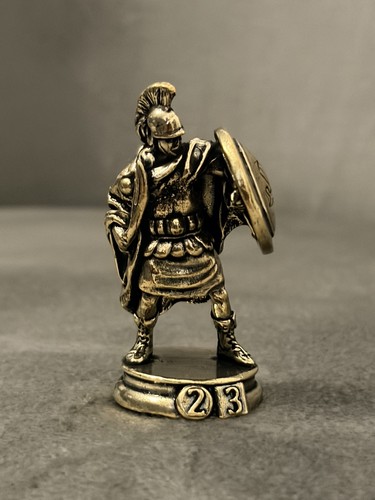 Solid brass greek warrior - solid,