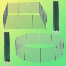 Fencing Mesh with Pins Garden