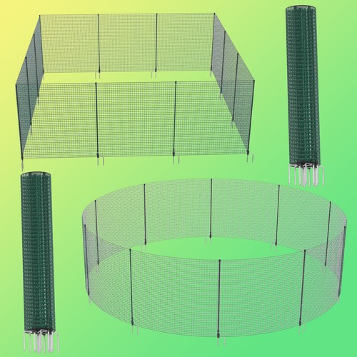 Fencing mesh with pins - pins, garden