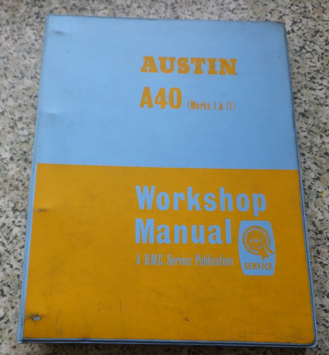 Austin a40 mki mkii 1 - mkii, (