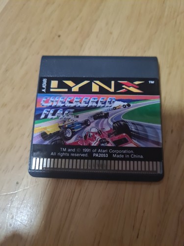 Checkered flag atari - flag, lynx