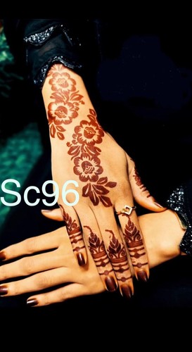 India henna stencils stickers - india,