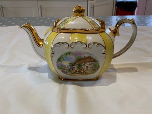 Vintage sadler cube teapot - sadler,