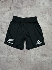 Adidas All Black Mens Rugby Shorts Size M