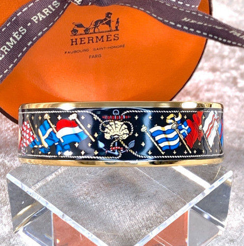 Vintage hermes paris bangle - vintage,