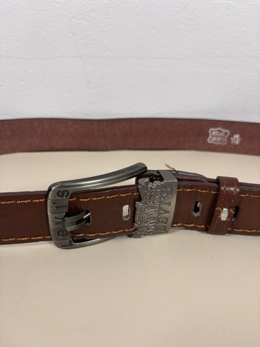Levi brown real leather - real,