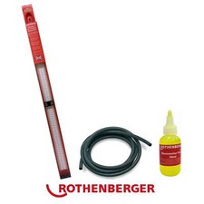 Rothenberger U Gauge Manometer 24" / 600mm + 2m Neoprene Hose & 60ml Fluid Kit
