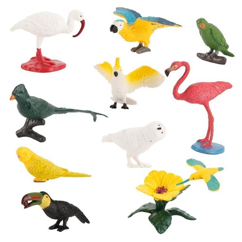 Pieces mini bird model set - pieces,