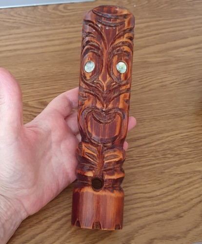 Hand carved new zealand maori - hand,