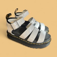 Dr. Martens Women's White Sandals Uk Size 3 Excellent Condition Worn Once