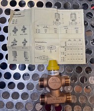 Siemens 3 port valve with T-Bypass 4W15G25