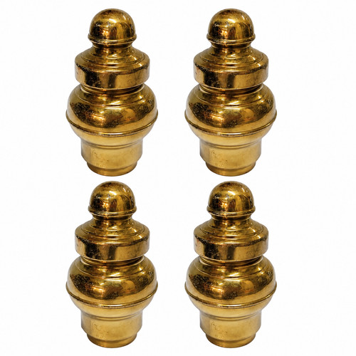 Large spun brass - 4, bed