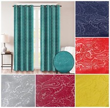 Embossed blackout curtains - embossed,