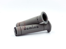 Domino A240 Trial Grips Full Diamond Grey & Black to fit Scorpa Bikes
