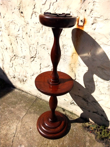 Antique carved wood tier - wood, 2