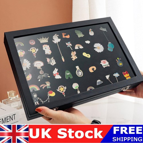 Pin display case shadow box - display,
