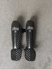 Fairtex Black Shin Guards