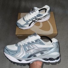 ASICS Gel Kayano 14 White/Fjord Grey UK 10
