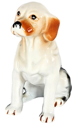 Porcelain pointer foxhound - pointer,