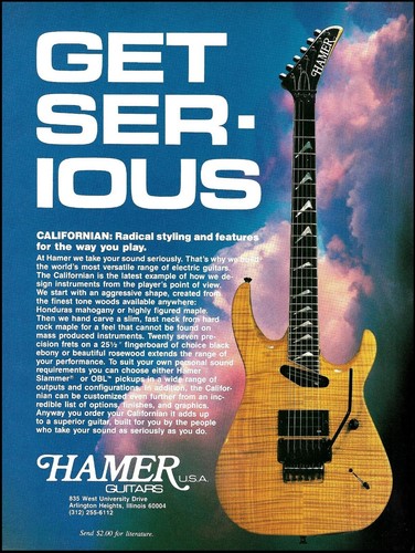 1988 hamer californian - hamer,