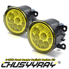 2X Front Fog Lights Lamp LED