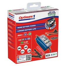 Optimate 1 Duo 12V Lead-Acid | AGM | GEL | Lithium Battery Charger Optimiser