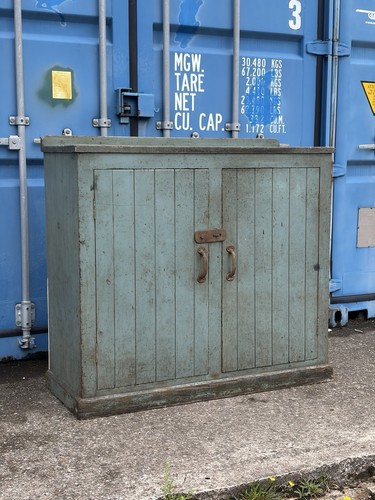 Antique painted industrial - antique,