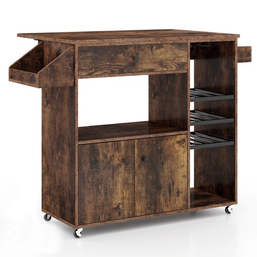 Drop leaf kitchen island - leaf,